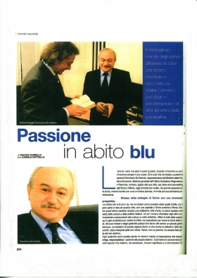 Passione in abito blu - walter comello