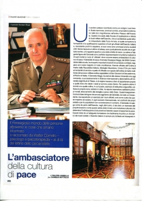 L'ambasciatore della cultura di pace - walter comello