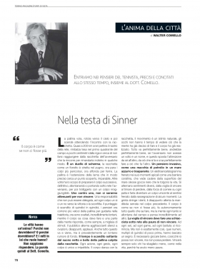 nella testa di sinner - walter comello