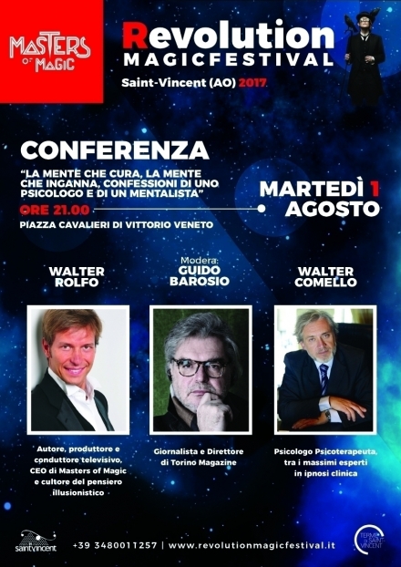 evento speciale: la mente che cura, la mente che inganna saint-vincent -1 agosto - walter comello