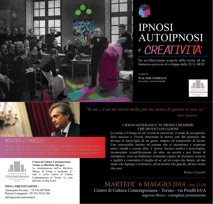 IPNOSI - Centro Cultura Contemporanea - Torino 6 maggio 2014 - walter comello