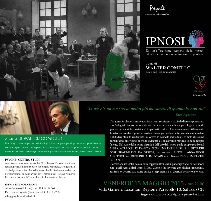 Ipnosi - Villa Garnero - Saluzzo 15 maggio 2015 - walter comello