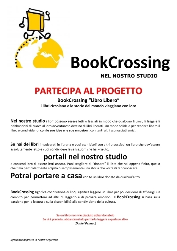 bookcrossing - walter comello