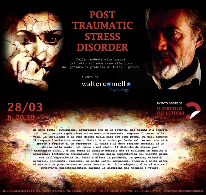 POST TRAUMATIC STRESS DISORDER - 28 marzo - walter comello