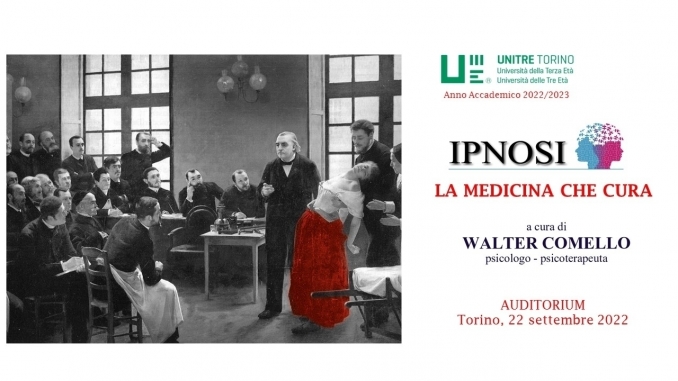 ipnosi. La medicina che cura - 22 settembre - walter comello