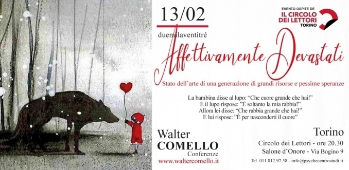 affettivamente devastati - 13 febbraio - walter comello