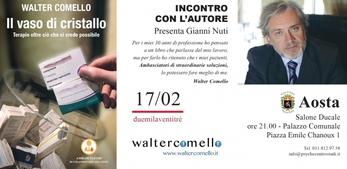 il vaso di cristallo - 17 febbraio - walter comello