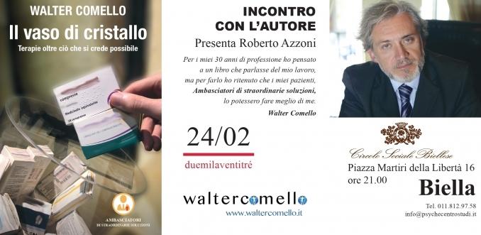 il vaso di cristallo - 24 febbraio - walter comello