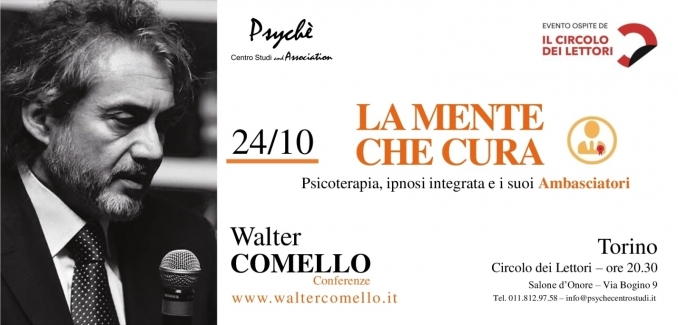 la mente che cura - 24 ottobre - walter comello