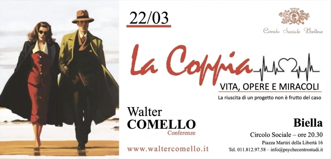 la coppia - Biella 22 marzo - walter comello