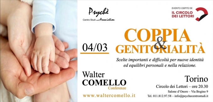 COPPIA E GENITORIALITA' - 4 marzo - walter comello