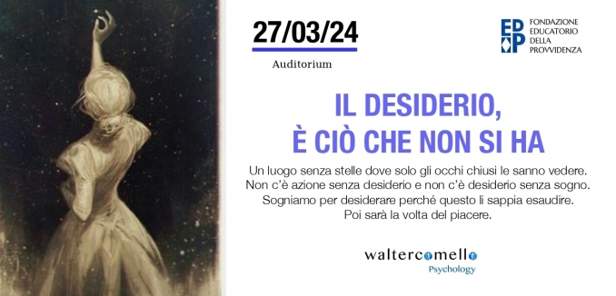 il desiderio - 27 marzo - walter comello