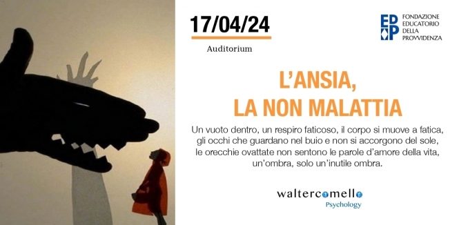 l'ansia - 17 aprile - walter comello