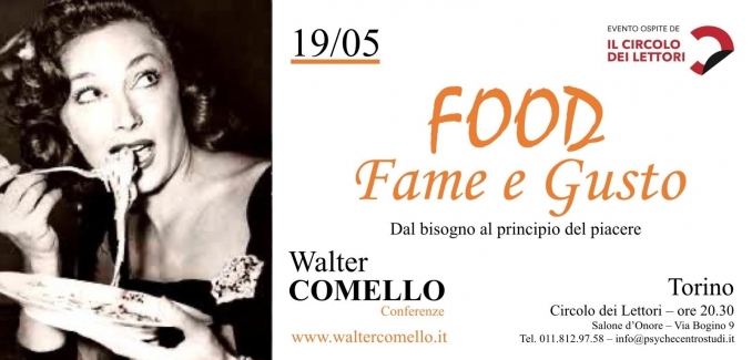 Food, fame e gusto - 19 maggio - walter comello