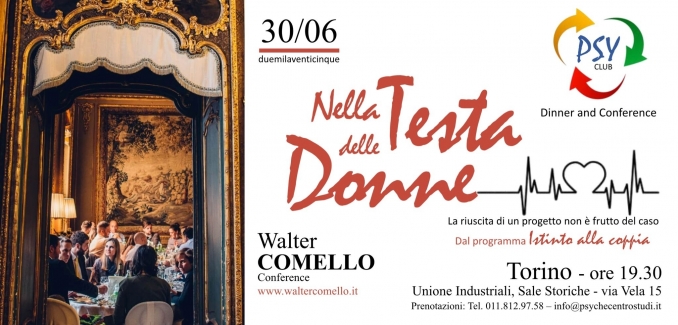 PSY CLUB - Nella testa delle donne - 30 giugno - walter comello