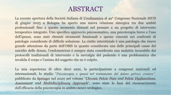 abstract intervento dottor comello - walter comello